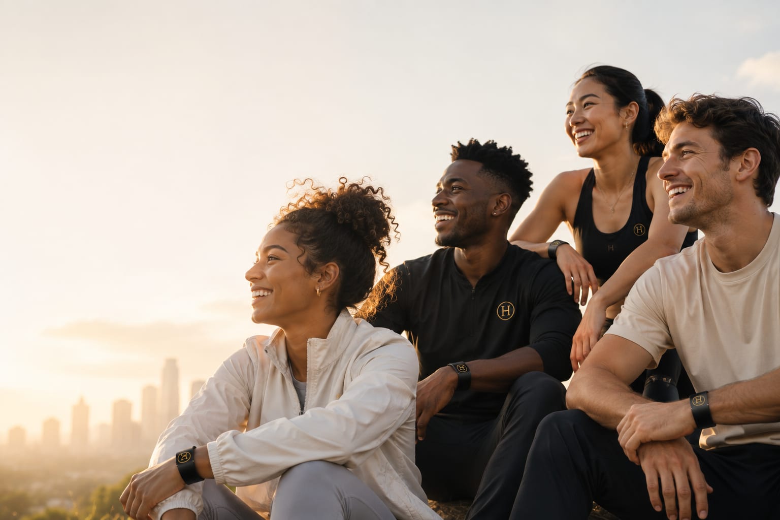 A community of people connecting through HUMN